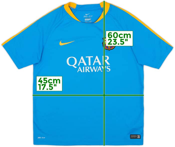 2015-16 Barcelona Nike Training Shirt - 5/10 - (XL.Boys)