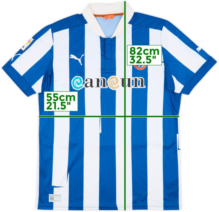 2012-13 Espanyol Home Shirt - 7/10 - (XL)