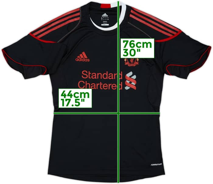 2010-11 Liverpool adidas Formotion Training Shirt - 9/10 - (M)