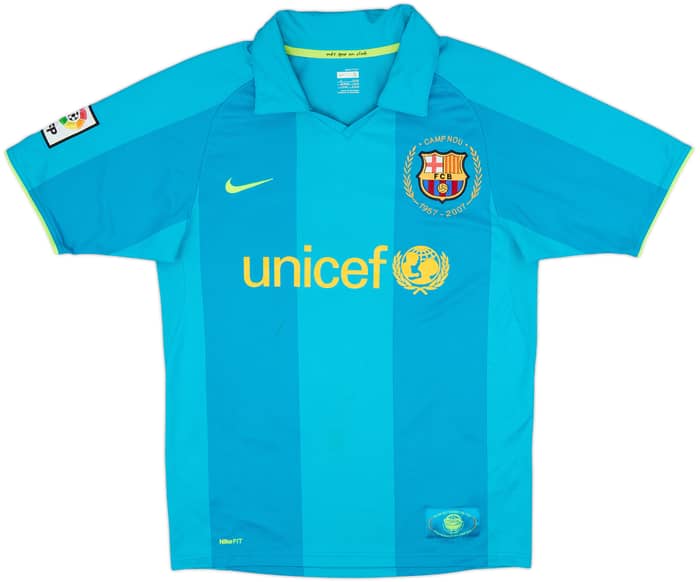 2007-09 Barcelona Away Shirt Ronaldinho #10 - 7/10 - (S)