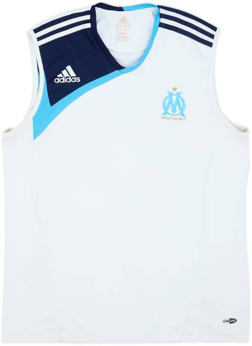 2007-08 Olympique Marseille adidas Training Vest - 7/10 - (L)