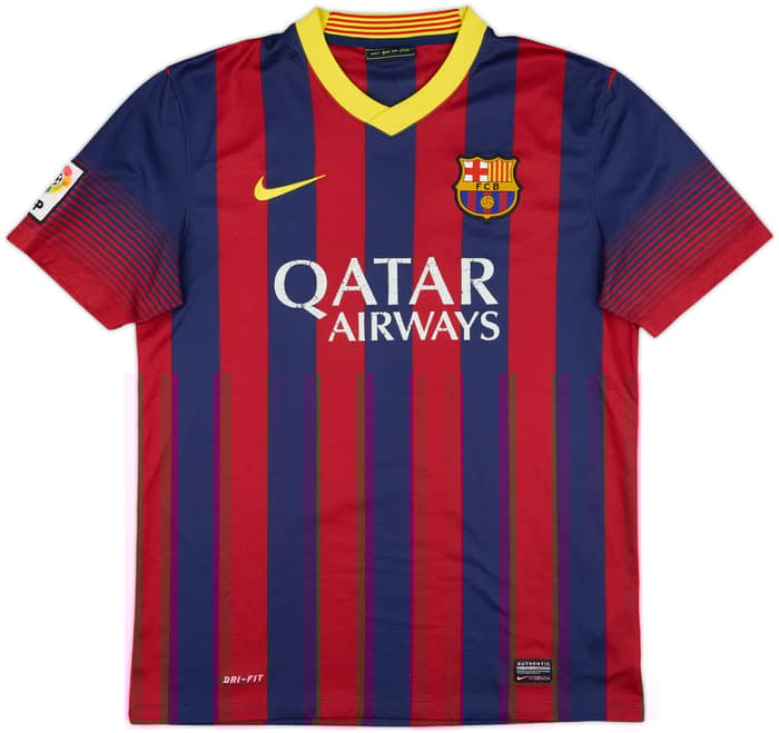2013-14 Barcelona Home Shirt - 5/10 - (M)