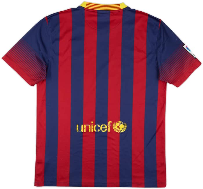 2013-14 Barcelona Home Shirt - 5/10 - (M)
