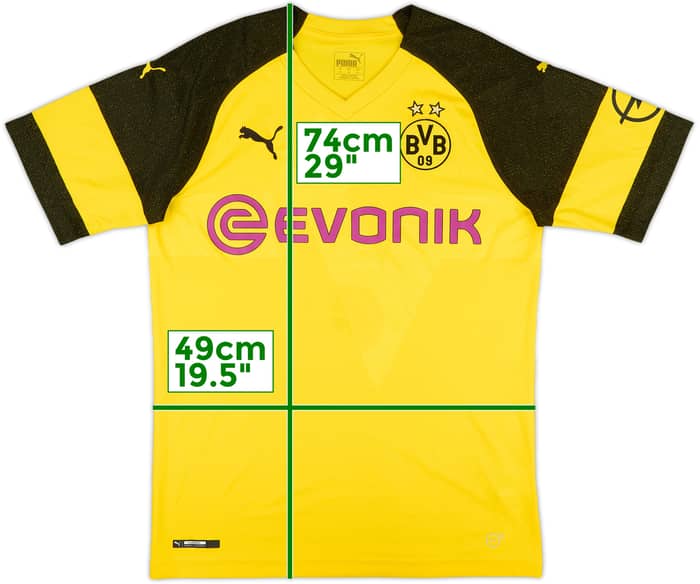 2018-19 Borussia Dortmund Home Shirt - 6/10 - (M)