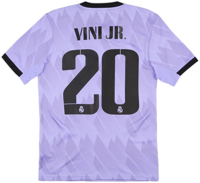 2022-23 Real Madrid Away Shirt Vini Jr #20 - 8/10 - (XS)