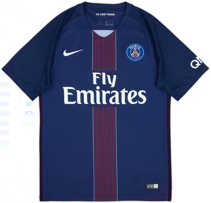 2016-17 Paris Saint-Germain Home Shirt Verratti #6 - 5/10 - (S)