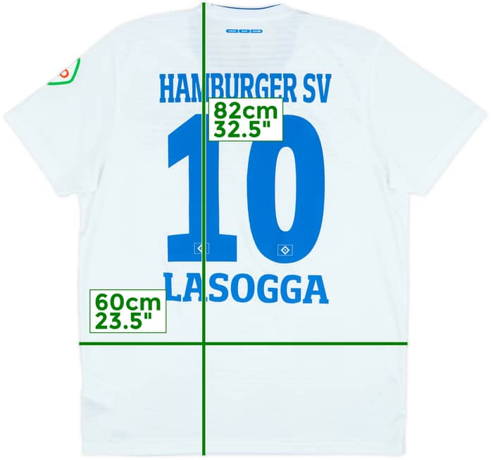 2018-19 Hamburger SV Home Shirt Lasogga #10 - 8/10 - (XL)