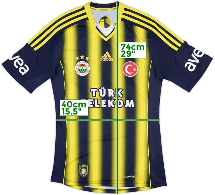2013-14 Fenerbahce Home Shirt - 10/10 - (S)