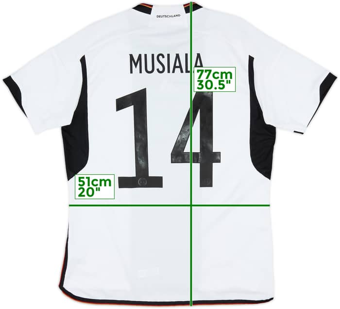 2022-23 Germany Home Shirt Musiala #14 - 8/10 - (L)