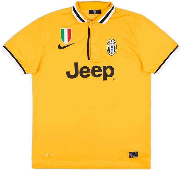 2013-14 Juventus Away Shirt Pogba #6 - 6/10 - (S)