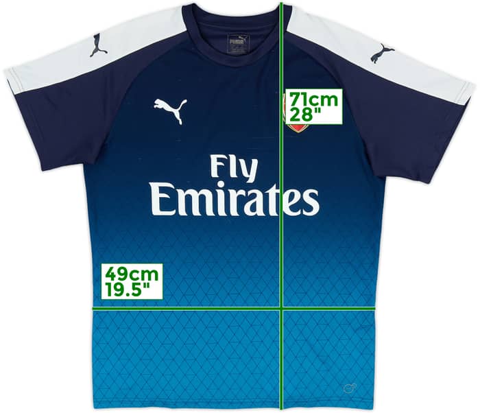 2015-16 Arsenal Puma Training Shirt - 6/10 - (L)