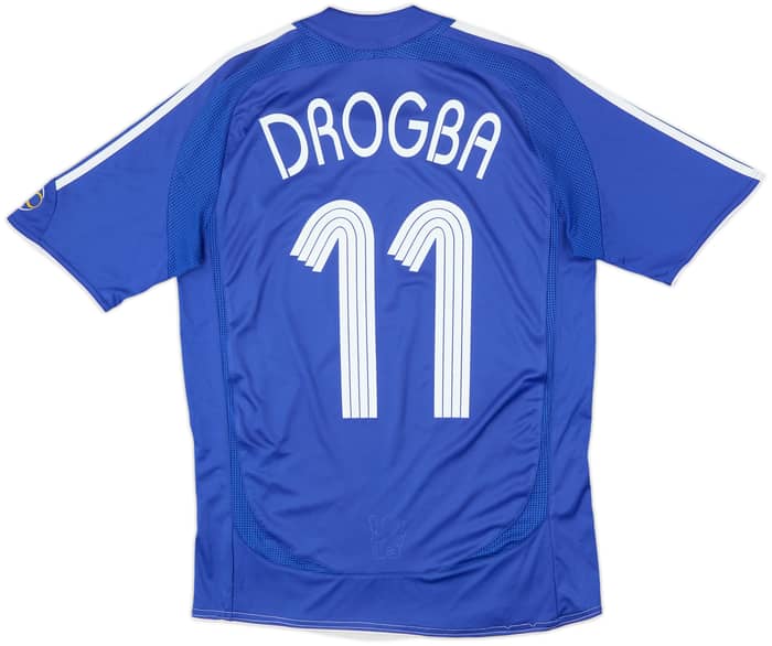 2006-08 Chelsea Home Shirt Drogba #11 - 6/10 - (S)