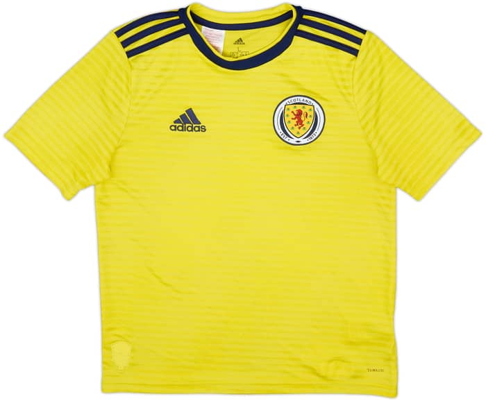 2017-18 Scotland Away Shirt - 8/10 - (L.Boys)