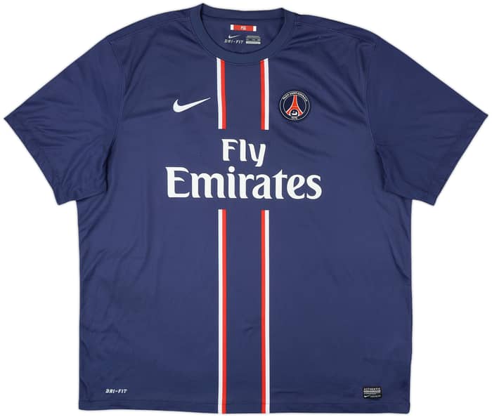 2012-13 Paris Saint-Germain Home Shirt Beckham #32 - 8/10 - (XXL)