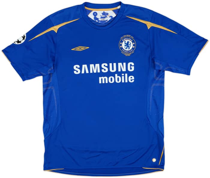 2005-06 Chelsea Centenary Home Shirt Lampard #8 - 9/10 - (L)