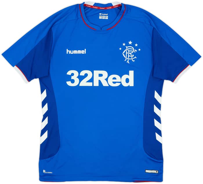 2018-19 Rangers Home Shirt - 7/10 - (L)