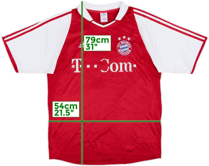 2004-05 Bayern Munich Home Shirt - 5/10 - (M)