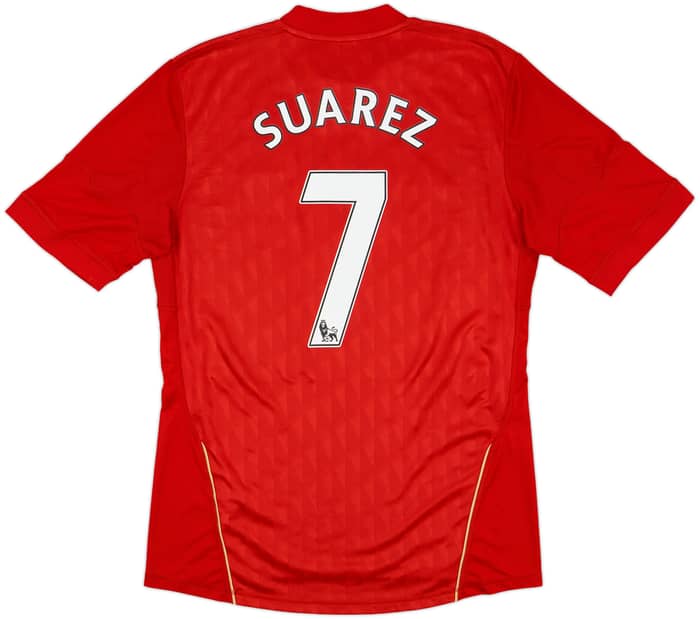 2010-12 Liverpool Home Shirt Suarez #7 - 4/10 - (M)