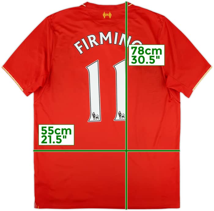 2015-16 Liverpool Home Shirt Firmino #11 - 7/10 - (L)