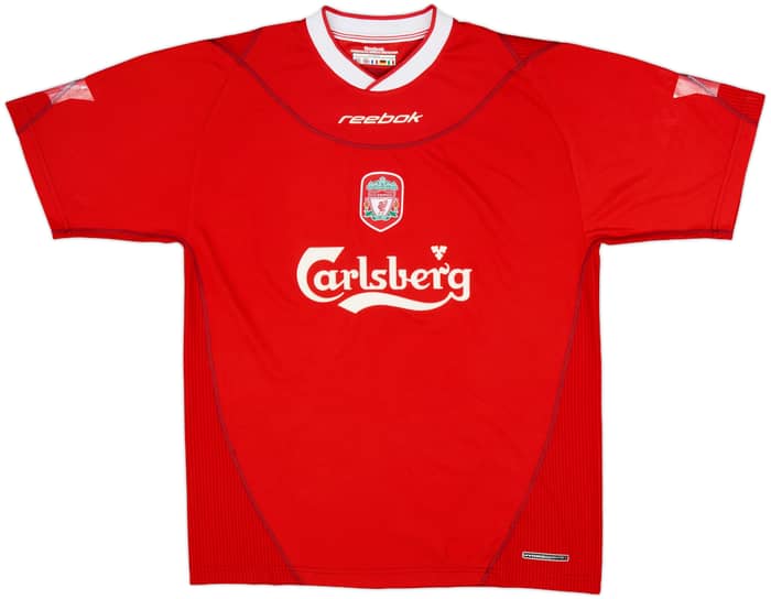 2002-04 Liverpool Home Shirt Gerrard #17 - 4/10 - (M)