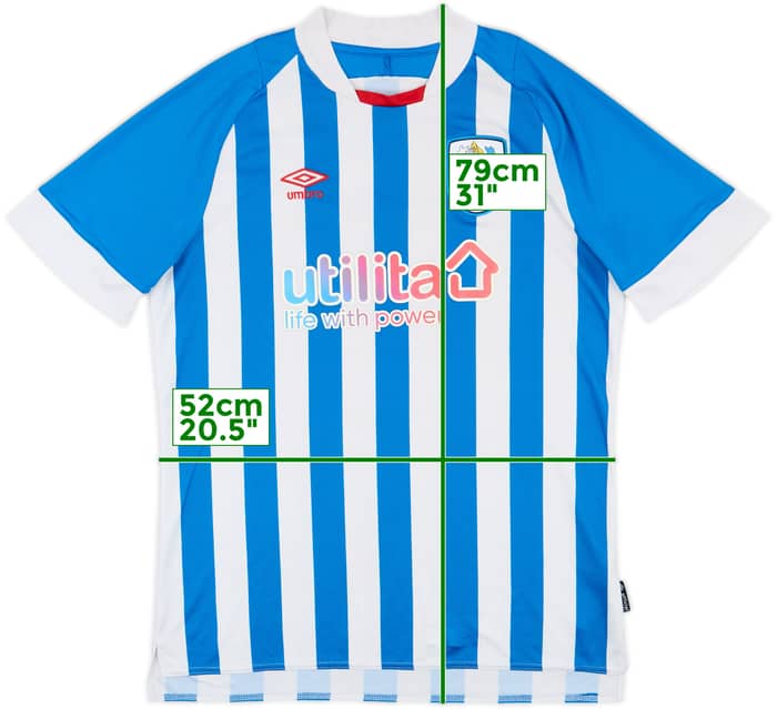 2022-23 Huddersfield Town Home Shirt - 7/10 - (L)