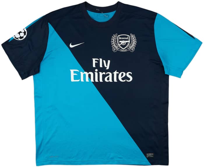 2011-12 Arsenal Away Shirt Arteta #8 - 8/10 - (XXL)