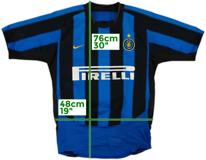 2003-04 Inter Milan Home Shirt - 4/10 - (L)