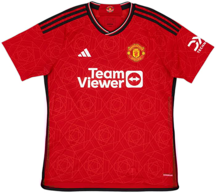 2023-24 Manchester United Home Shirt B.Fernandes #8 - 10/10 - (L)