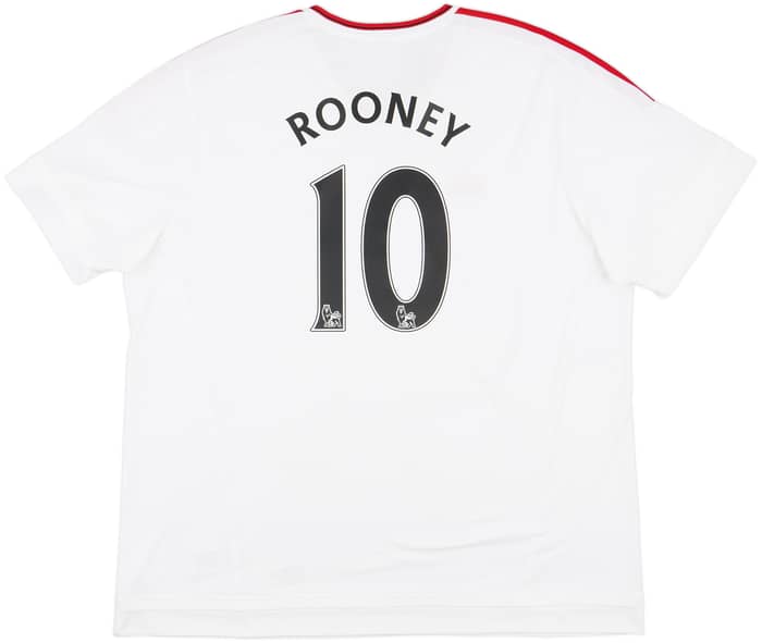 2015-16 Manchester United Away Shirt Rooney #10 - 6/10 - (3XL)