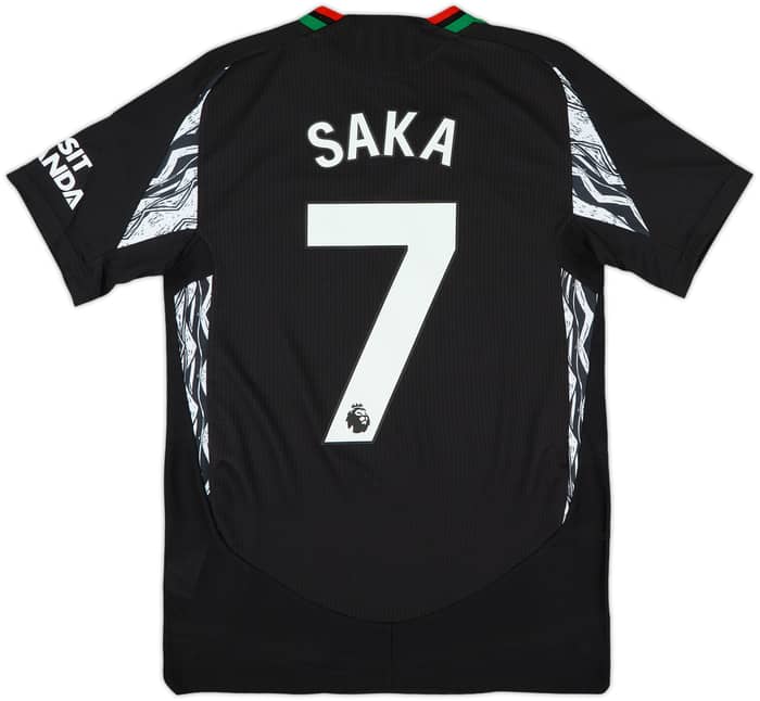 2024-25 Arsenal Authentic Away Shirt Saka #7 (S)