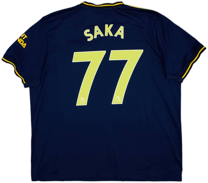 2019-20 Arsenal Third Shirt Saka #77 - 8/10 - (XXL)