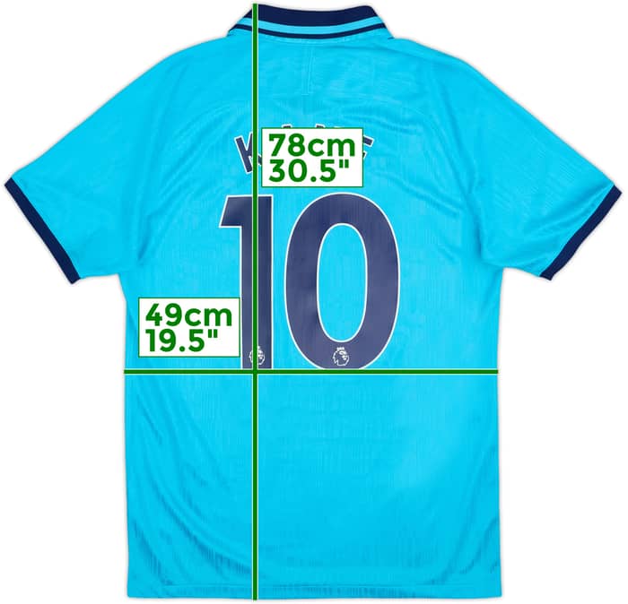 2019-20 Tottenham Third Shirt Kane #10 - 10/10 - (M)
