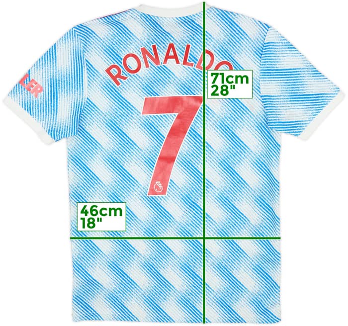 2021-22 Manchester United Away Shirt Ronaldo #7 - 7/10 - (S)