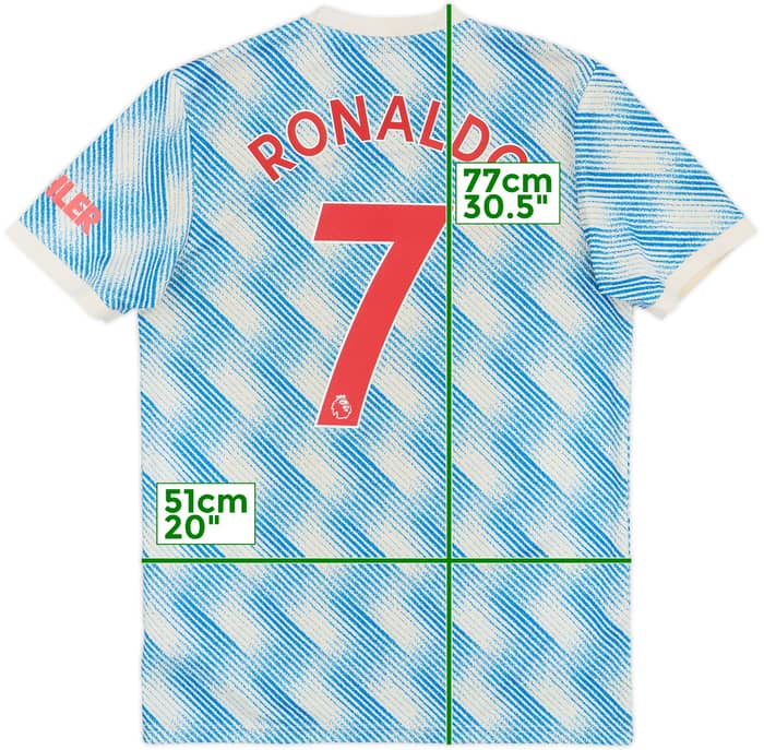 2021-22 Manchester United Away Shirt Ronaldo #7 - 5/10 - (M)
