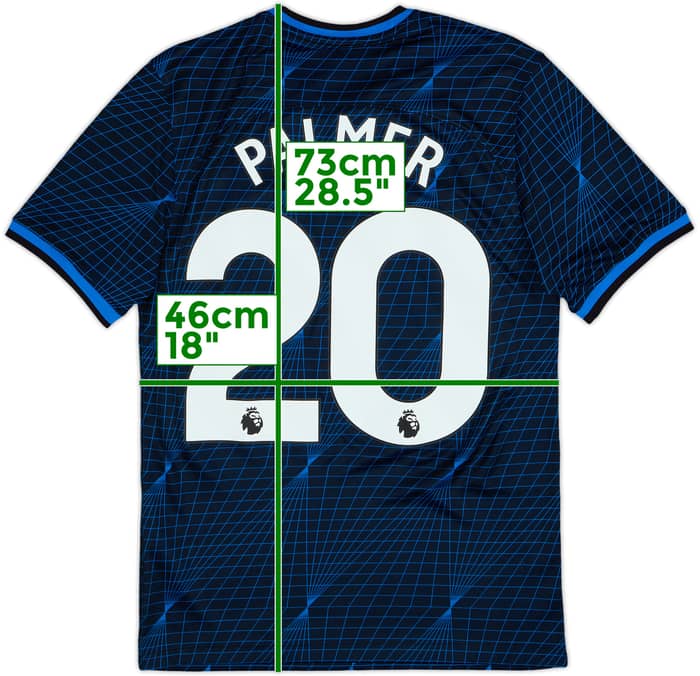 2023-24 Chelsea Away Shirt Palmer #20 - 10/10 - (S)