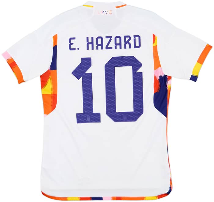 2022-23 Belgium Away Shirt E.Hazard #10 - 8/10 - (M)