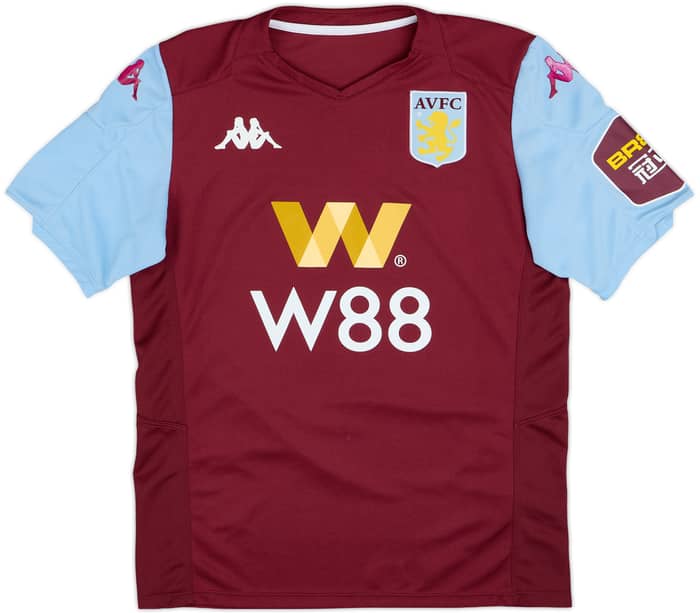 2019-20 Aston Villa Home Shirt Grealish #10 - 8/10 - (M)