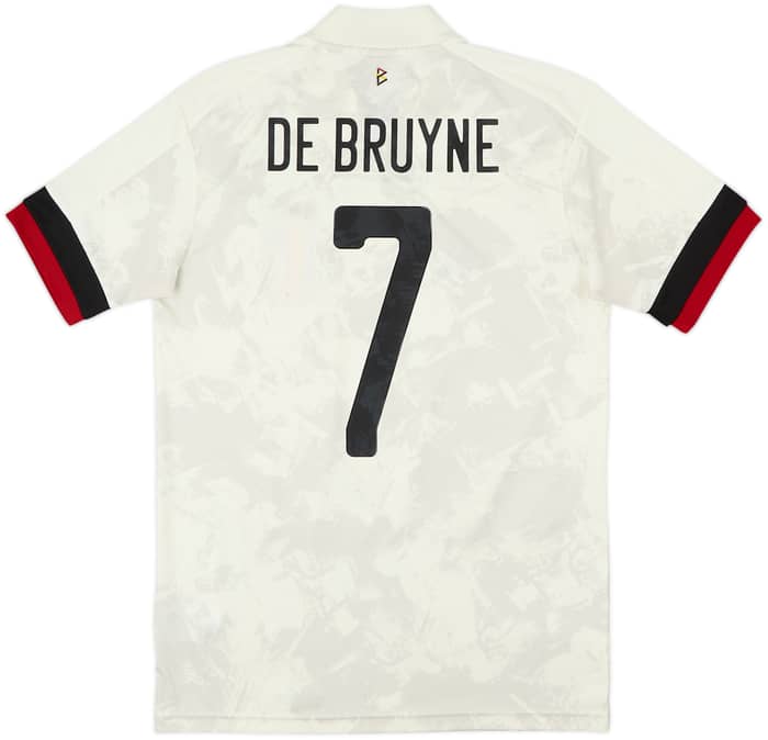 2020-22 Belgium Away Shirt De Bruyne #7 - 7/10 - (S)