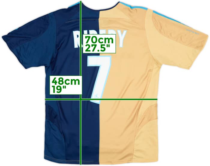 2005-06 Olympique Marseille Third Shirt Ribery #7 - 6/10 - (XL.Boys)