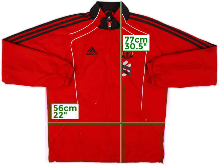 2010-11 Liverpool adidas Track Jacket - 7/10 - (M/L)