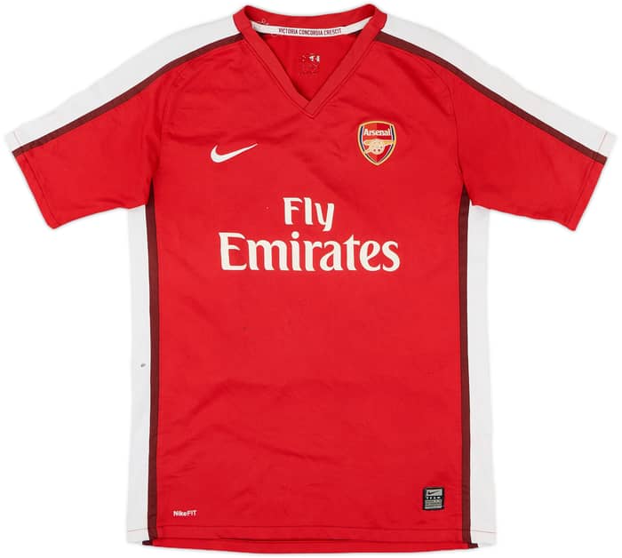 2008-10 Arsenal Home Shirt Fabregas #4 - 6/10 - (XL.Boys)