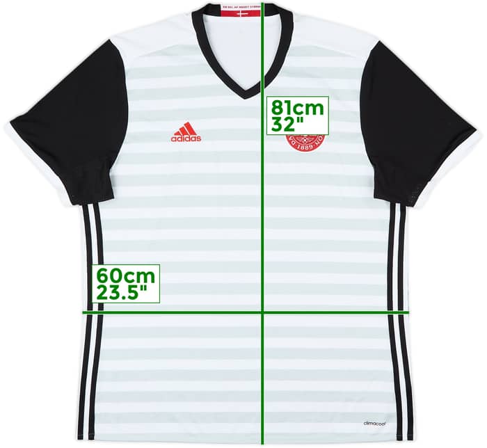 2015-16 Denmark Away Shirt - 6/10 - (XL)