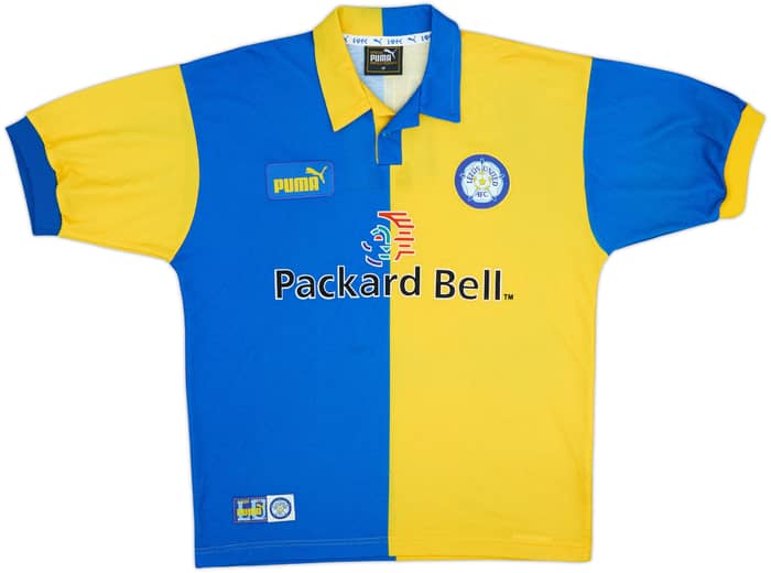 1997-99 Leeds United Away Shirt Haaland #4 - 8/10 - (M)