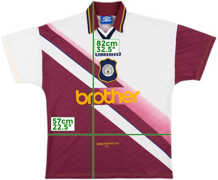 1996-97 Manchester City Away Shirt - 9/10 - (L)