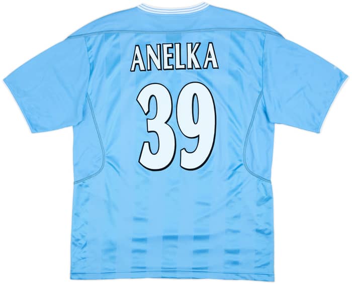 2003-04 Manchester City Home Shirt Anelka #39 - 9/10 - (L)