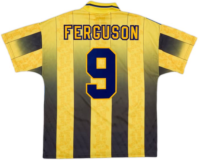 1996-98 Everton Away Shirt Ferguson #9 - 9/10 - (L)