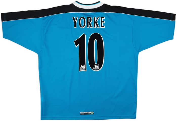 1998-99 Aston Villa Away Shirt Yorke #10 - 8/10 - (XXL)