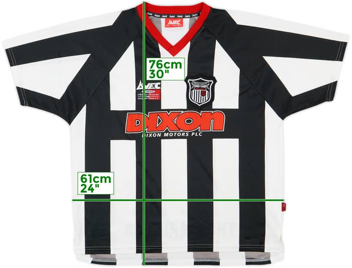 1999-00 Grimsby Home Shirt - 7/10 - (L)