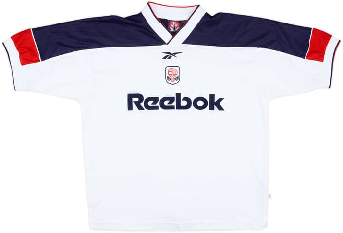 1999-01 Bolton Home Shirt - 8/10 - (L)