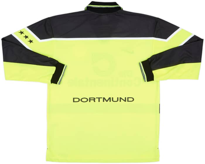 1997-98 Borussia Dortmund Player Issue Home L/S Shirt - 8/10 - (L)